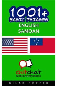 1001+ Basic Phrases English - Samoan