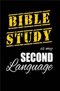 Bible Study Is My 2nd Language