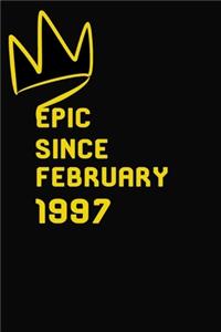 Epic Since February 1997