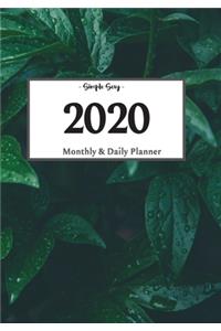 2020 Planner Daily and Monthly