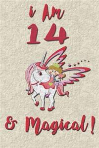I am 14 & Magical! NoteBook