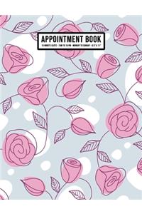 Floral Appointment Book