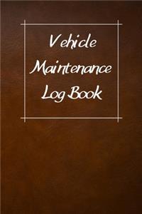 Vehicle Maintenance Log Book