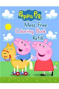 Peppa Pig Mess Free Coloring Book Refill