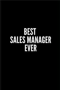 Best Sales Manager Ever