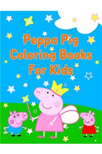 Peppa Pig Coloring Books For Kids