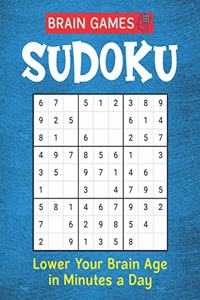 BRAIN GAMES SUDOKU, Lower Your Brain Age in Minutes a Day