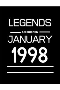 LEGENDS are born in January 1998