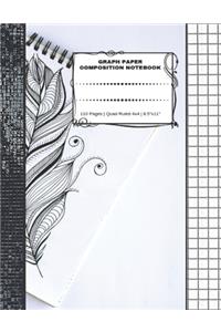 Graph Paper Composition Notebook