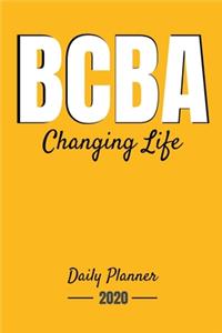 BCBA Changing Life Daily Planner 2020