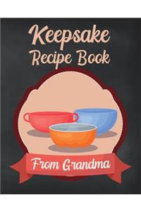 Keepsake Recipe Book From Grandma