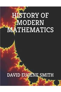 History of Modern Mathematics