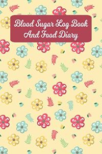 Blood Sugar Log Book And Food Diary