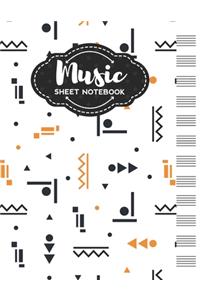 Music Sheet Notebook