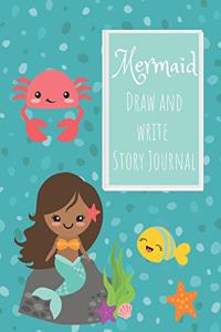 Mermaid Draw and Write Story Journal