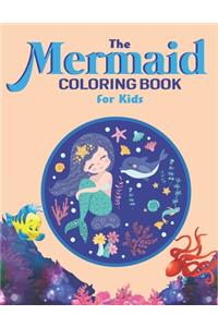 Mermaid Coloring Book for Kids