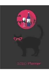 Cats and Wine Make Everything Fine 2020 Planner