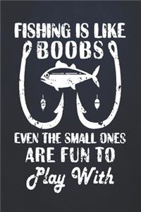 Fishing is like boobs even the small ones are fun to plan with