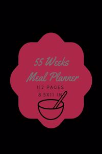 55 Weeks Meal Planner