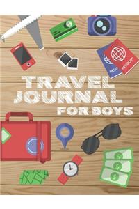 Travel Journal for Boys
