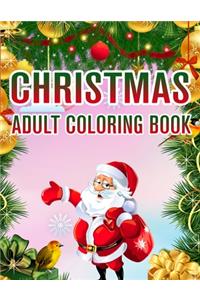 Christmas Adult Coloring Book