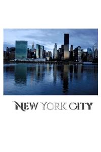 New York City Iconic Skyline Creative Blank Journal