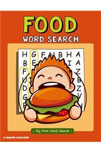 Food Word Search - My First Word Search