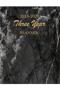 2018 - 2020 Three Year Planner