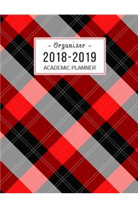 2018-2019 Academic Planner Organizer