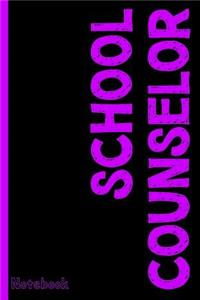 Purple School Counselor