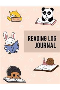 Reading Log Journal