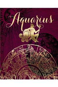 Aquarius Symbol Astrology Wheel Zodiac Sign Horoscope School Comp Book 130 Pages