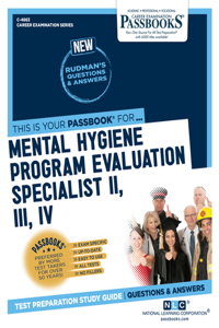 Mental Hygiene Program Evaluation Specialist II, III, IV (C-4863)