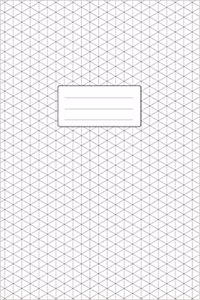 Isometric Graph Paper Notebook