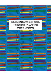 Elementary School Teacher Planner 2019 - 2020