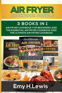 Air Fryer Cookbook Bundle 3 Books in 1
