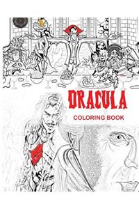 Dracula Coloring Book: Stress Free Adult Coloring Book and Mandalas of Count Dracula, Bats, Halloween, Horror Costumes, Skeleton Eyeballs, Ghosts, Zombies, Vampires, Dragons and Much More Ideal Gifts for Creative Women, Men, Teenage Boys, Girls: To