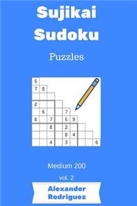 Sujikai Sudoku Puzzles - Medium 200 vol. 2