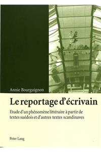 Le Reportage d'Écrivain