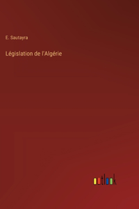 Législation de l'Algérie