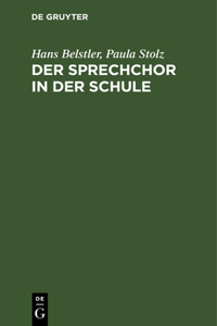 Sprechchor in der Schule