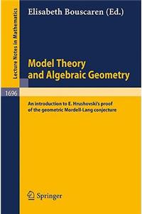 Model Theory and Algebraic Geometry