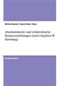 Absolutistische und relativistische Raumvorstellungen (nach Stephen W. Hawking)