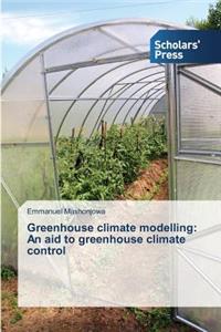 Greenhouse climate modelling