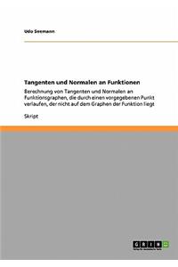 Tangenten und Normalen an Funktionen