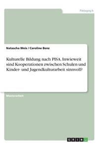 Kulturelle Bildung nach PISA. Inwieweit sind Kooperationen zwischen Schulen und Kinder- und Jugendkulturarbeit sinnvoll?