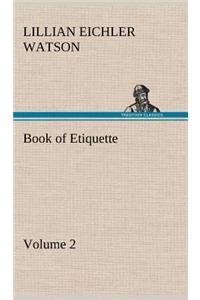 Book of Etiquette, Volume 2