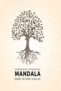 Mandala coloring book