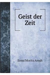 Geist der Zeit