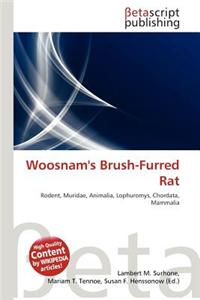 Woosnam's Brush-Furred Rat
